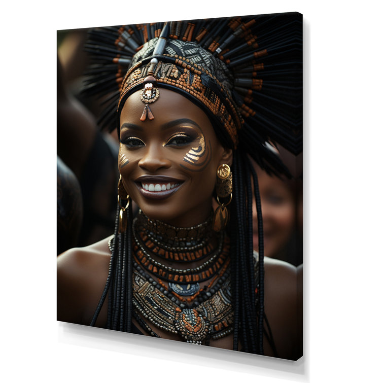 Ebern Designs African Tribal Dance Iii On Canvas Print Wayfair Canada 9506